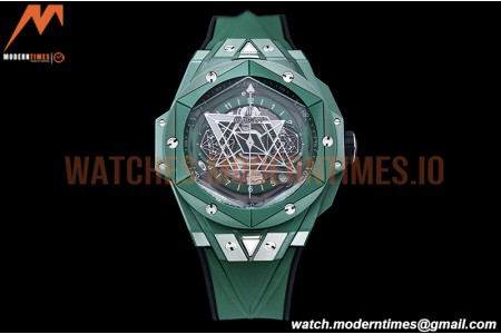 Hublot - Big Bang Sang Bleu II CER/RU Green Ske BBF HUB1240