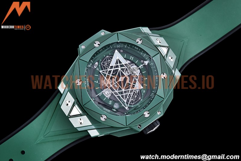 Hublot - Big Bang Sang Bleu II CER/RU Green Ske BBF HUB1240