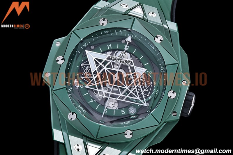 Hublot - Big Bang Sang Bleu II CER/RU Green Ske BBF HUB1240