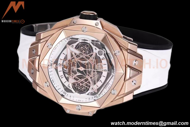 Hublot - Big Bang Sang Bleu II RG/RU White Ske BBF HUB1240
