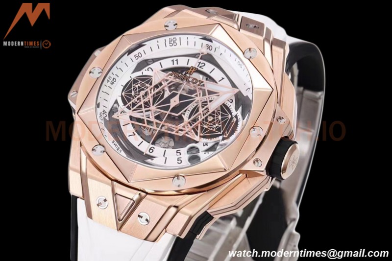 Hublot - Big Bang Sang Bleu II RG/RU White Ske BBF HUB1240