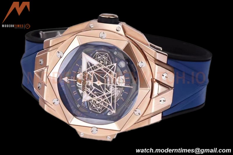 Hublot - Big Bang Sang Bleu II RG/RU Blue Ske BBF HUB1240