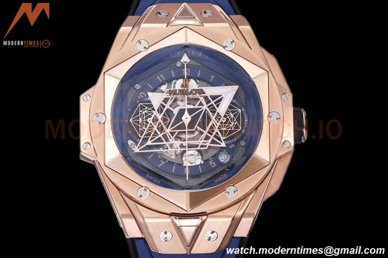 Hublot - Big Bang Sang Bleu II RG/RU Blue Ske BBF HUB1240
