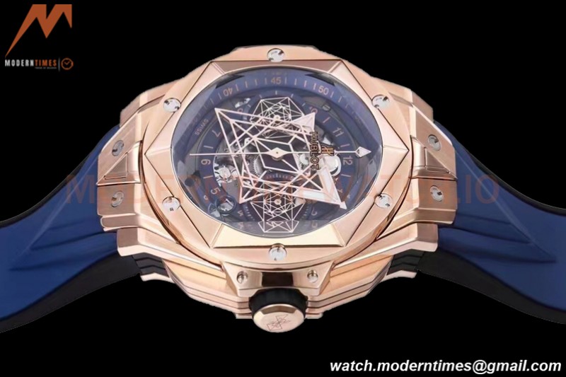 Hublot - Big Bang Sang Bleu II RG/RU Blue Ske BBF HUB1240