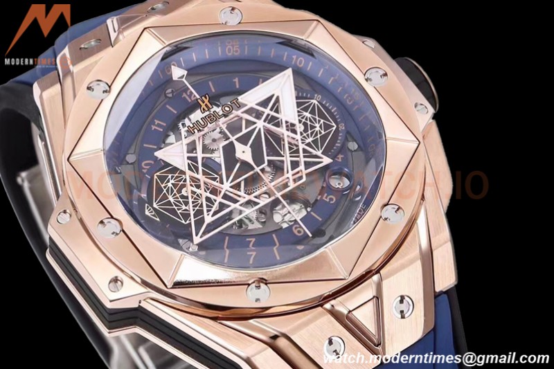 Hublot - Big Bang Sang Bleu II RG/RU Blue Ske BBF HUB1240