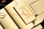 Cartier - Santos De Cartier Automatic 35mm YG/YG White Opaline GF MY9039