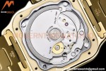 Cartier - Santos De Cartier Automatic 35mm YG/YG White Opaline GF MY9039