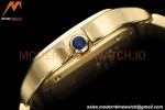 Cartier - Santos De Cartier Automatic 35mm YG/YG White Opaline GF MY9039