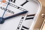 Cartier - Santos De Cartier Automatic 35mm RG/RG White Opaline GF MY9039