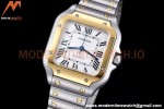 Cartier - Santos De Cartier Automatic 35mm YG/SS White Opaline GF MY9039