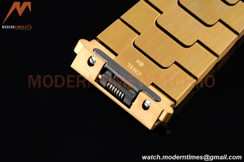 Cartier - Santos De Cartier 35mm Automatic Full Diams YG/YG White BVF MY9039