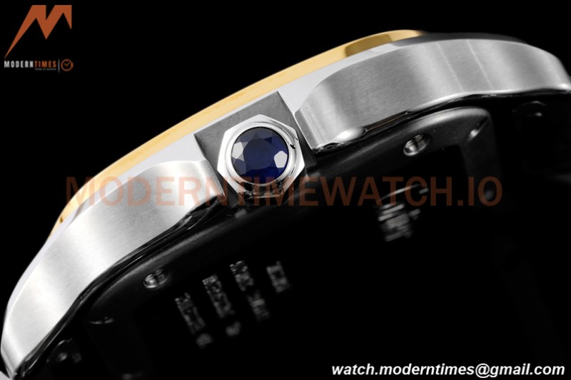 Cartier - Santos De Cartier 35mm Automatic YG/SS White BVF MY9039