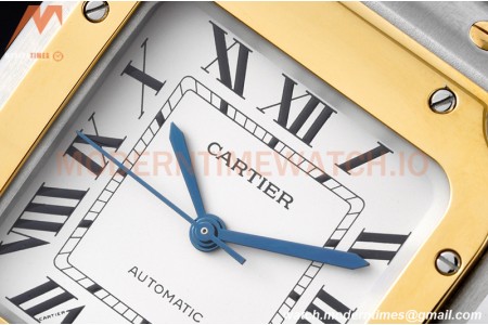 Cartier - Santos De Cartier 35mm Automatic YG/SS White BVF MY9039