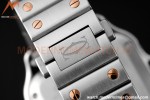 Cartier - Santos De Cartier 35mm Automatic RG/SS White BVF MY9039