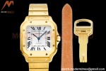 Cartier - Santos De Cartier 35mm Automatic YG/YG White BVF MY9039