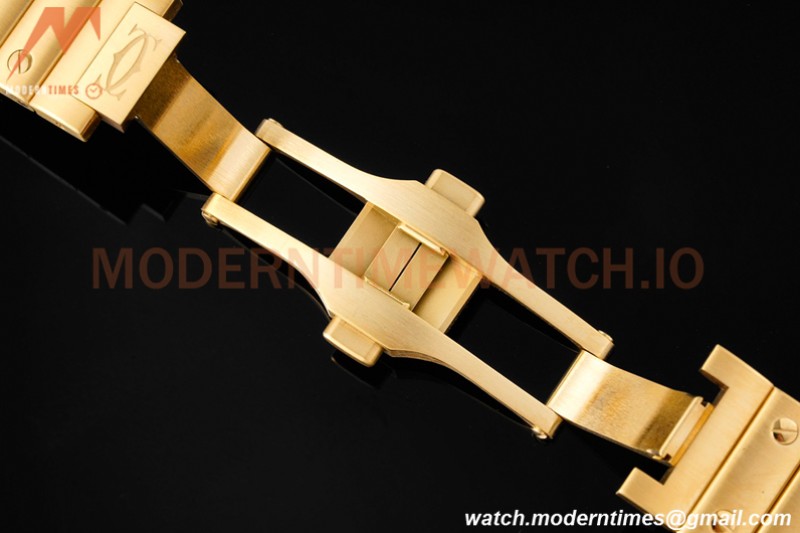 Cartier - Santos De Cartier 35mm Automatic YG/YG White BVF MY9039