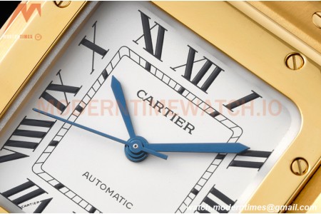 Cartier - Santos De Cartier 35mm Automatic YG/YG White BVF MY9039