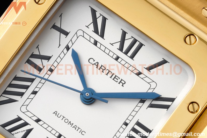 Cartier - Santos De Cartier 35mm Automatic YG/YG White BVF MY9039