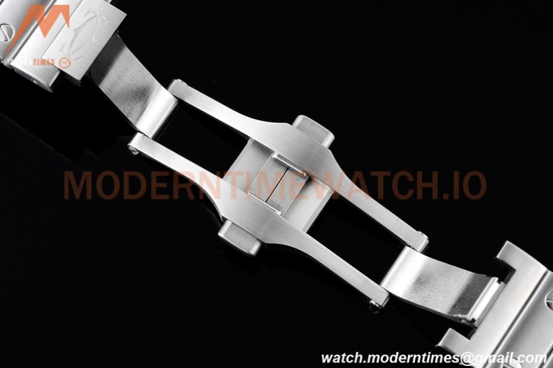Cartier - Santos De Cartier 35mm Automatic SS/SS White BVF MY9015