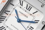 Cartier - Santos De Cartier 35mm Automatic SS/SS White BVF MY9015