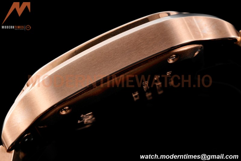 Cartier - Santos De Cartier 35mm Automatic Diams RG/RG White BVF MY9039