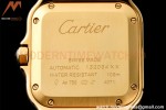 Cartier - Santos De Cartier 35mm Automatic Diams YG/YG White BVF MY9039