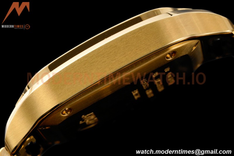 Cartier - Santos De Cartier 35mm Automatic Diams YG/YG White BVF MY9039