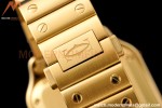 Cartier - Santos De Cartier 35mm Automatic Diams YG/YG White BVF MY9039