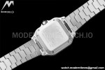 Cartier - Santos De Cartier 35mm Automatic SS/SS White AF MY9015