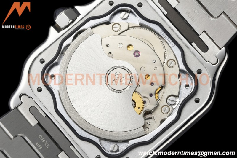 Cartier - Santos De Cartier 35mm Automatic SS/SS White AF MY9015