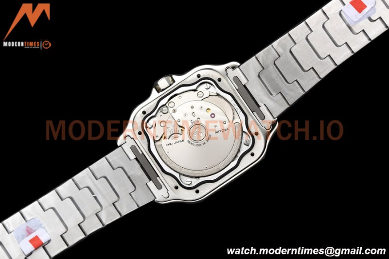 Cartier - Santos De Cartier 35mm Automatic SS/SS Blue Gradient BVF MY9039