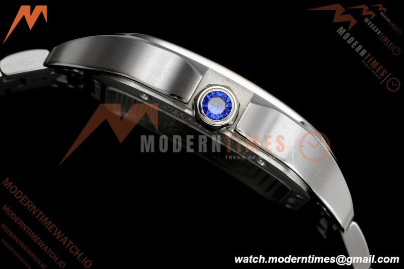 Cartier - Santos De Cartier Skeleton WHSA0015 SS/SS Skeleton Dial RF 9611MC