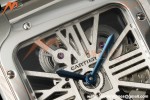 Cartier - Santos De Cartier Skeleton WHSA0015 SS/SS Skeleton Dial RF 9611MC
