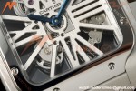 Cartier - Santos De Cartier Skeleton WHSA0015 SS/SS Skeleton Dial RF 9611MC