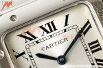 Cartier - Santos De Cartier 27mm SS/SS Silver Dial 8848F Quartz
