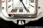 Cartier - Santos De Cartier 27mm SS/SS Silver Dial 8848F Quartz