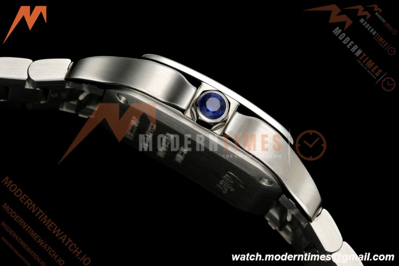 Cartier - Santos De Cartier 27mm SS/SS Silver Dial 8848F Quartz