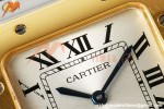 Cartier - Santos De Cartier 27mm SS/YG Silver Dial 8848F Quartz