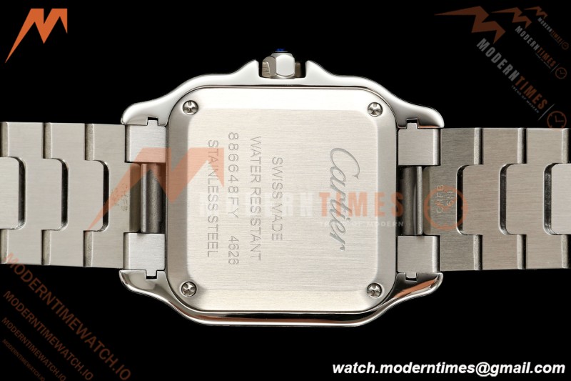 Cartier - Santos De Cartier 27mm SS/YG Silver Dial 8848F Quartz