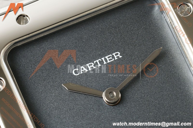 Cartier - Santos De Cartier 27mm SS/SS Gray Dial 8848F Quartz