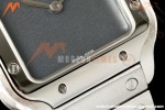 Cartier - Santos De Cartier 27mm SS/SS Gray Dial 8848F Quartz