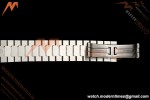 Cartier - Santos De Cartier 27mm SS/RG Red Dial 8848F Quartz
