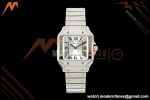 Cartier - Santos De Cartier 27mm SS/SS Silver Dial DRF Quartz