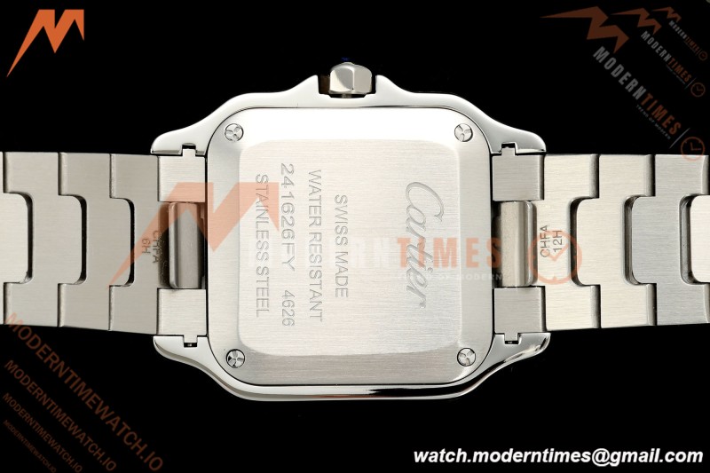 Cartier - Santos De Cartier 27mm SS/SS Silver Dial DRF Quartz
