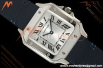 Cartier - Santos De Cartier 27mm SS/LE Silver Dial DRF Quartz