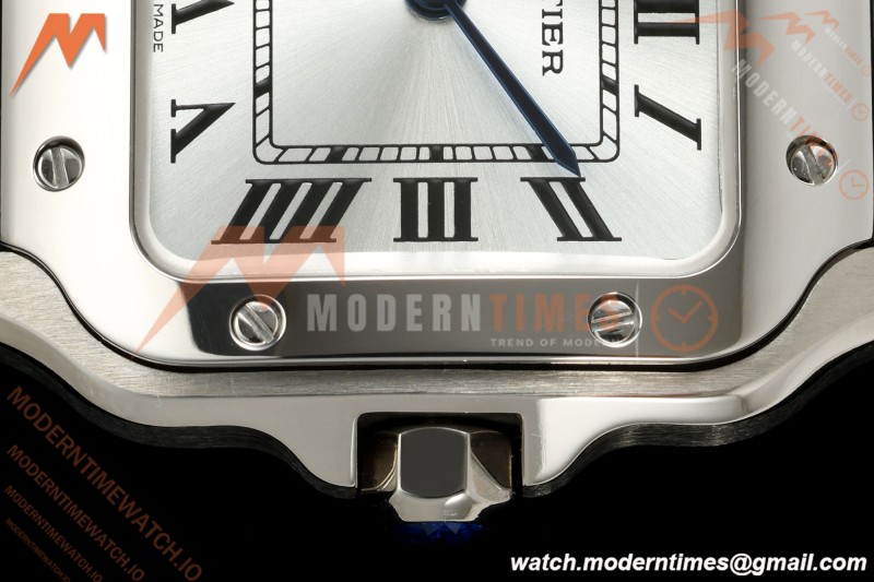 Cartier - Santos De Cartier 27mm SS/LE Silver Dial DRF Quartz