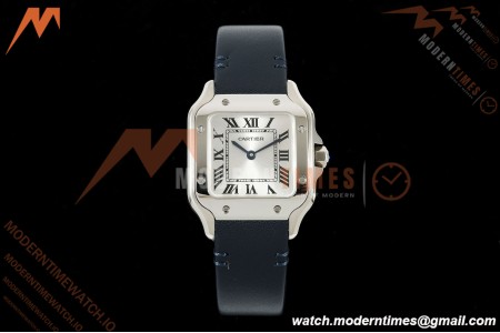 Cartier - Santos De Cartier 27mm SS/LE Silver Dial DRF Quartz
