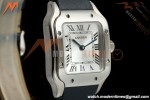 Cartier - Santos De Cartier 27mm SS/LE Silver Dial DRF Quartz
