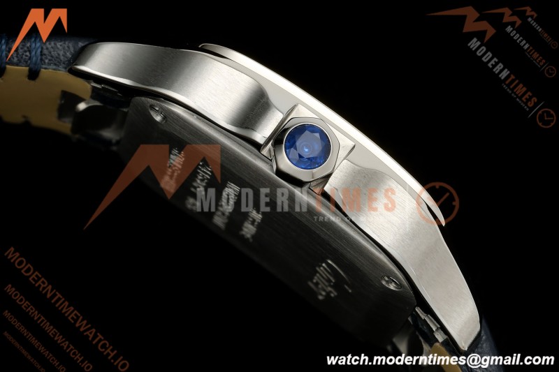 Cartier - Santos De Cartier 27mm SS/LE Silver Dial DRF Quartz