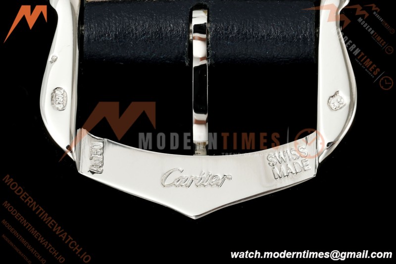 Cartier - Santos De Cartier 27mm YG/SS/LE Silver Dial DRF Quartz